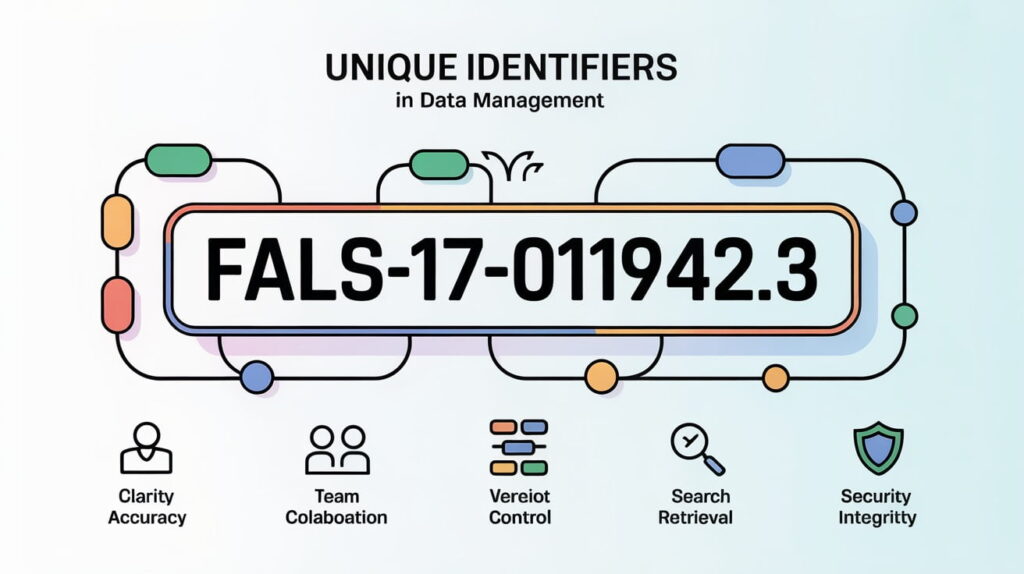 Why Should We Use Identifiers Like FALS-17-001942.3